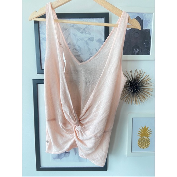 Lululemon Mix and Mingle Tank size 4 butter pink - Picture 3 of 5